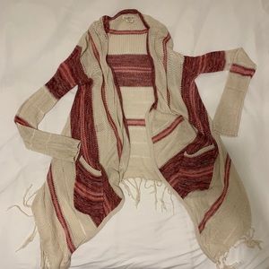 Billabong striped cardigan